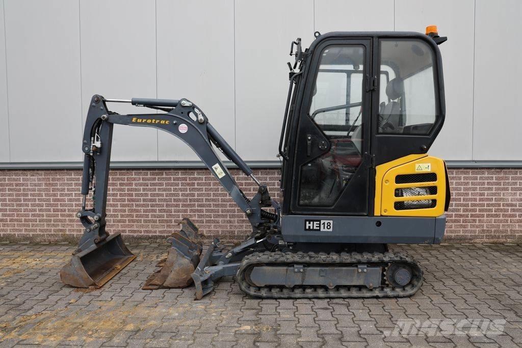 Eurotrac HE18 حفارات صغيرة أقل من 7 طن (حفارات صغيرة)