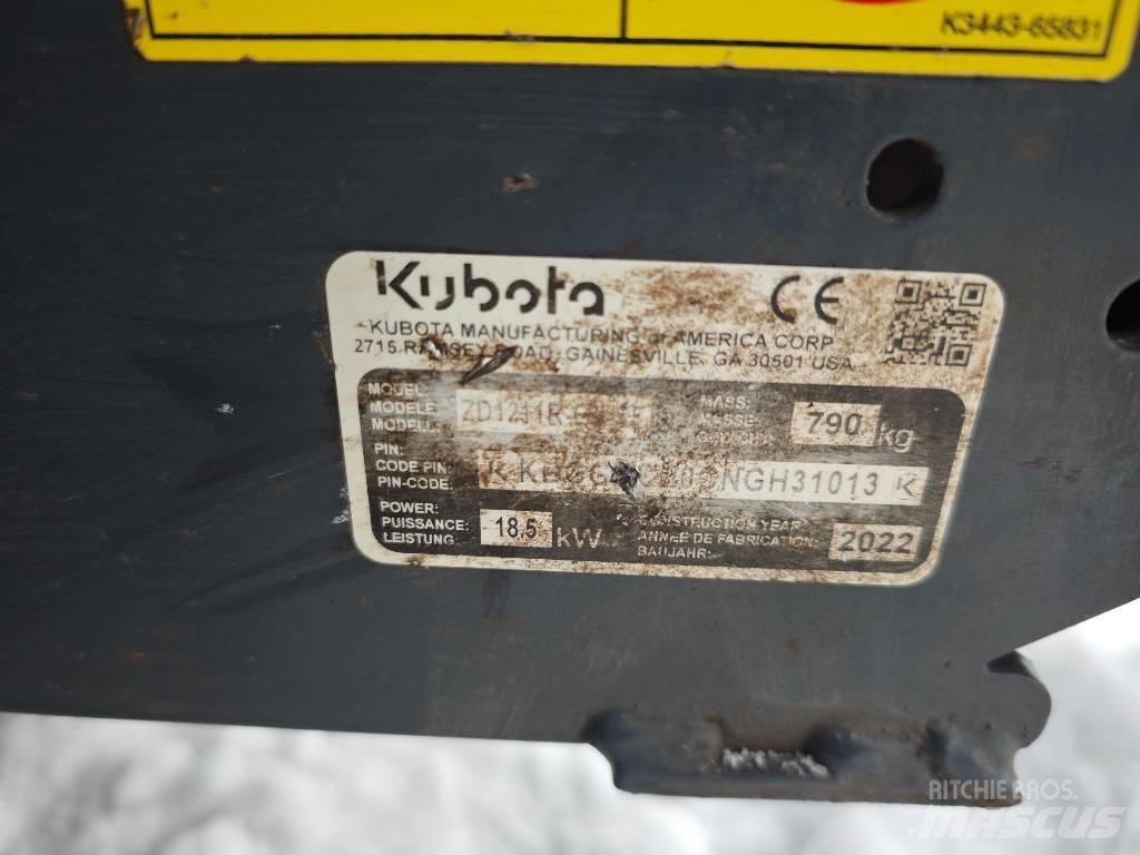 Kubota ZD 1211 ركوب الحشائش