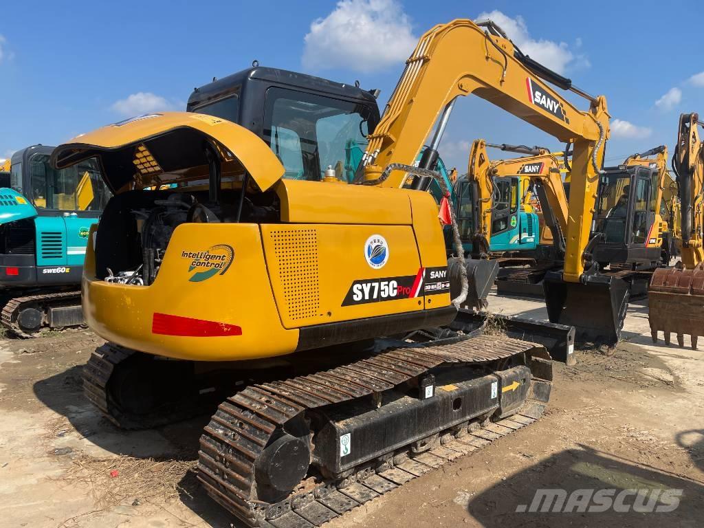 Sany SY 75 C pro حفارات وسط 7 طن - 12 طن