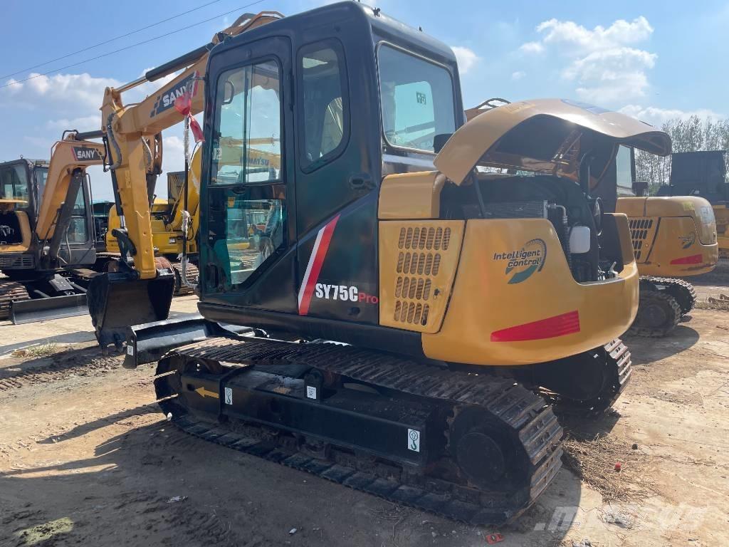 Sany SY 75 C pro حفارات وسط 7 طن - 12 طن