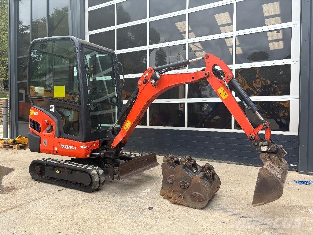 Kubota KX 016-4 حفارات صغيرة أقل من 7 طن (حفارات صغيرة)