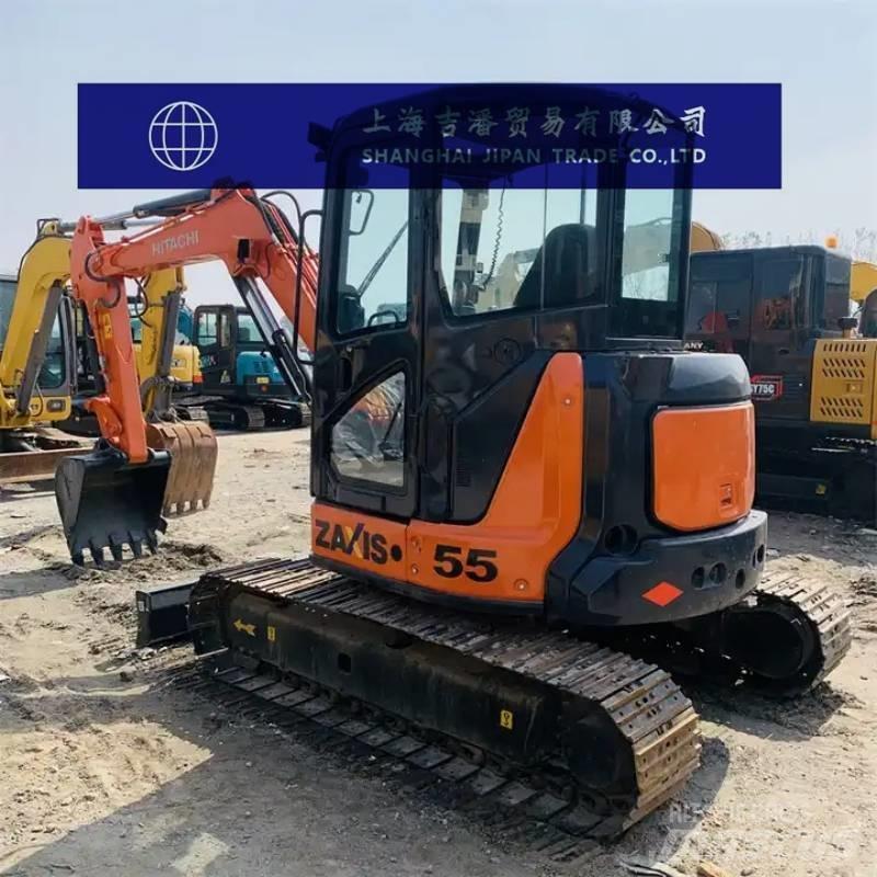 Hitachi ZX 55 حفارات صغيرة أقل من 7 طن (حفارات صغيرة)