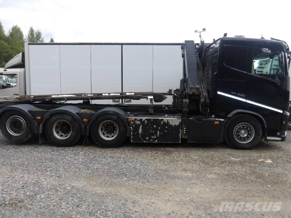 Volvo FH 500 8x4 شاحنات الرافعات