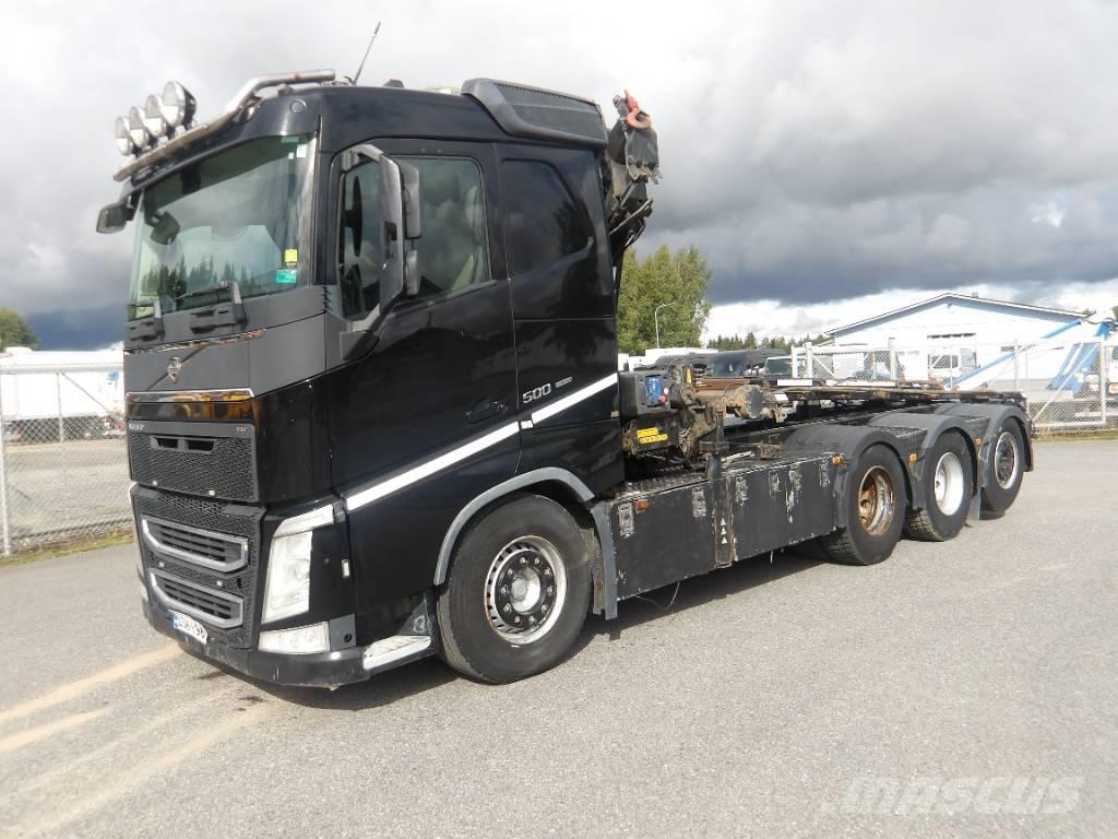 Volvo FH 500 8x4 شاحنات الرافعات