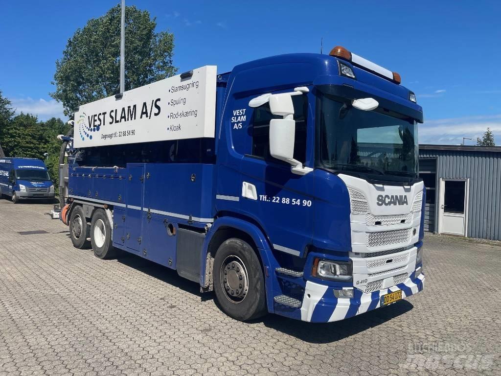 Scania G 410 شاحنات مزدوجة / خلخلة