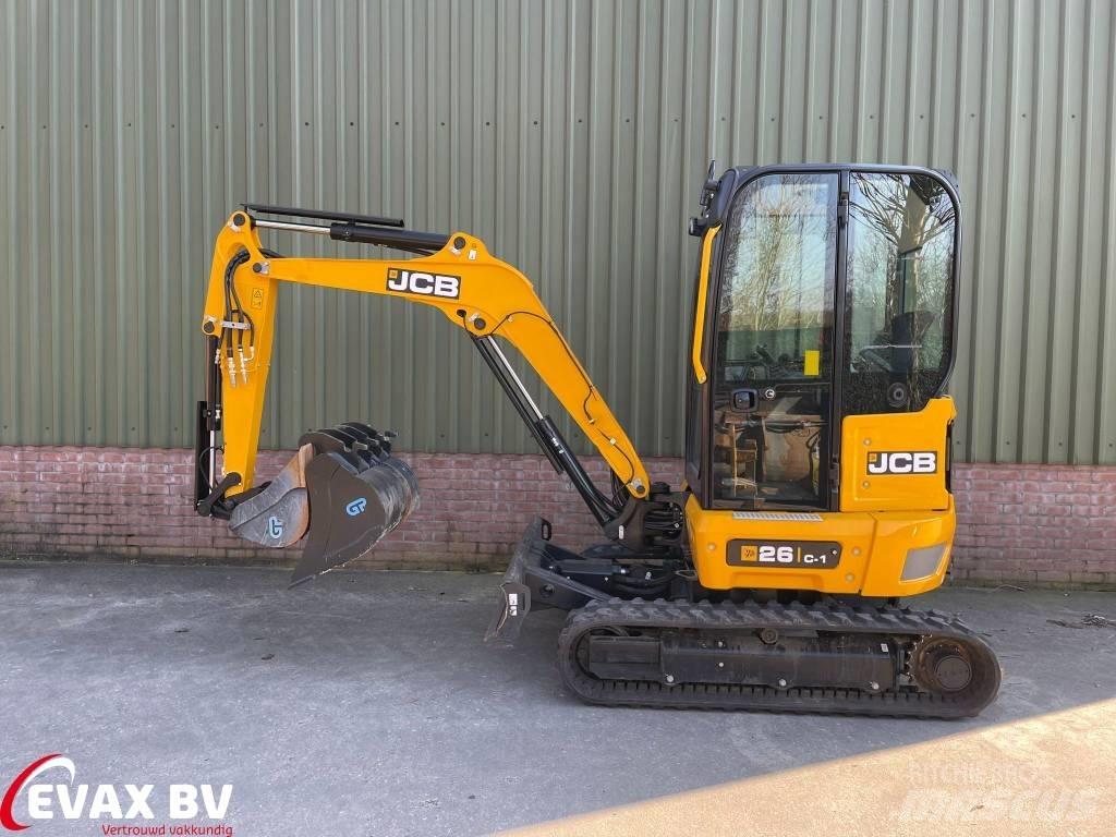 JCB 26 C-1 حفارات صغيرة أقل من 7 طن (حفارات صغيرة)