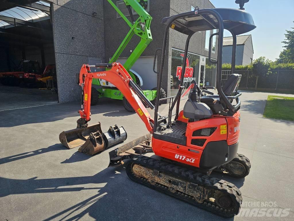 Kubota U 17-3 حفارات صغيرة أقل من 7 طن (حفارات صغيرة)