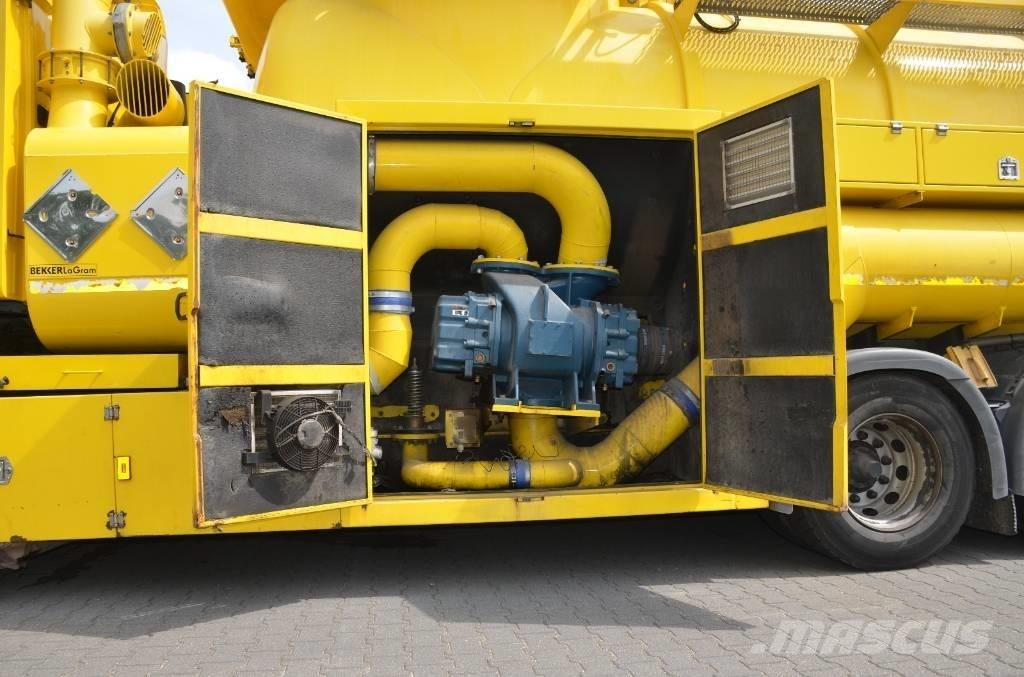 Scania R 450 شاحنات مزدوجة / خلخلة