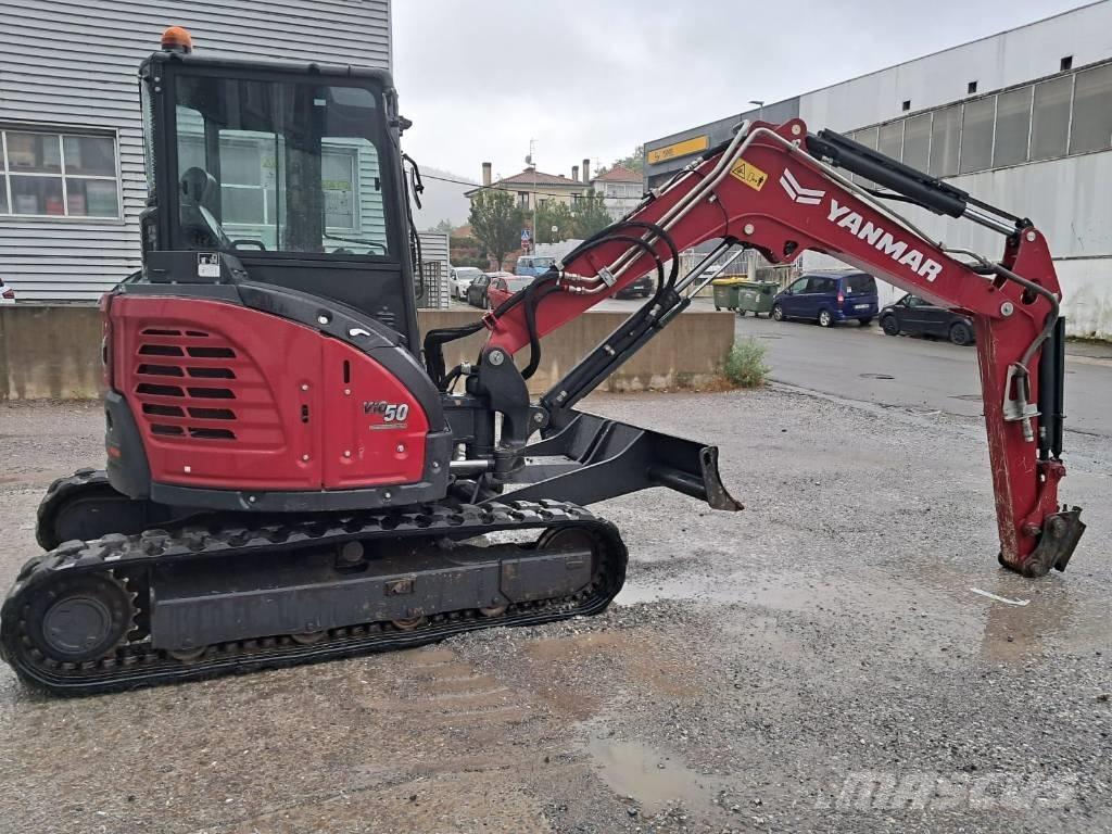 Yanmar Vio 50 حفارات صغيرة أقل من 7 طن (حفارات صغيرة)