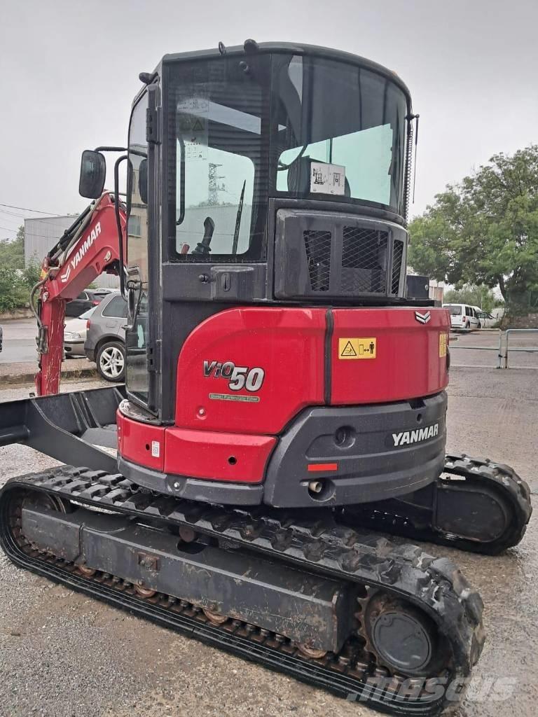 Yanmar Vio 50 حفارات صغيرة أقل من 7 طن (حفارات صغيرة)