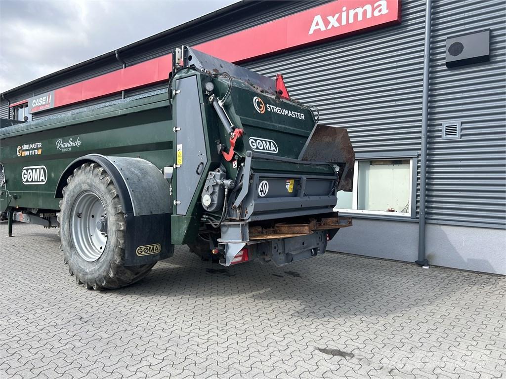 Streumaster MW118TD معدات توزيع السماد العضوي