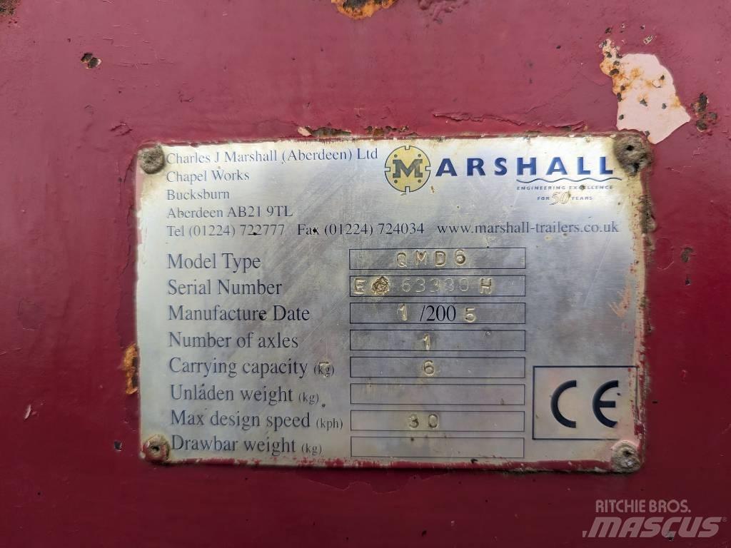 Marshall QMD6 مقطورات قلابة
