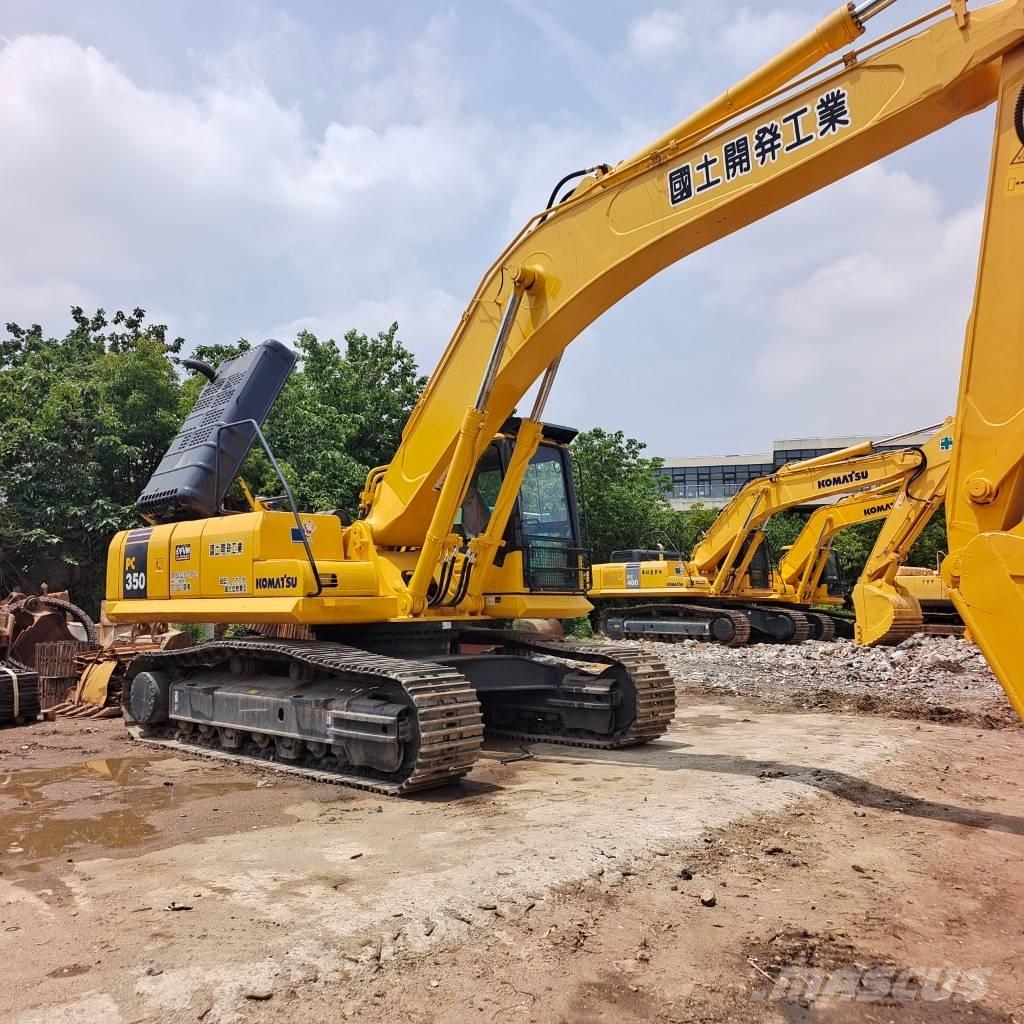 Komatsu PC 350-7 حفارات زحافة