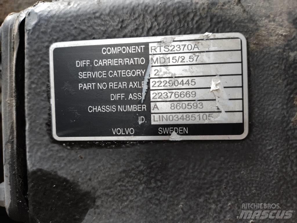Volvo RTS2370A محور العجلة