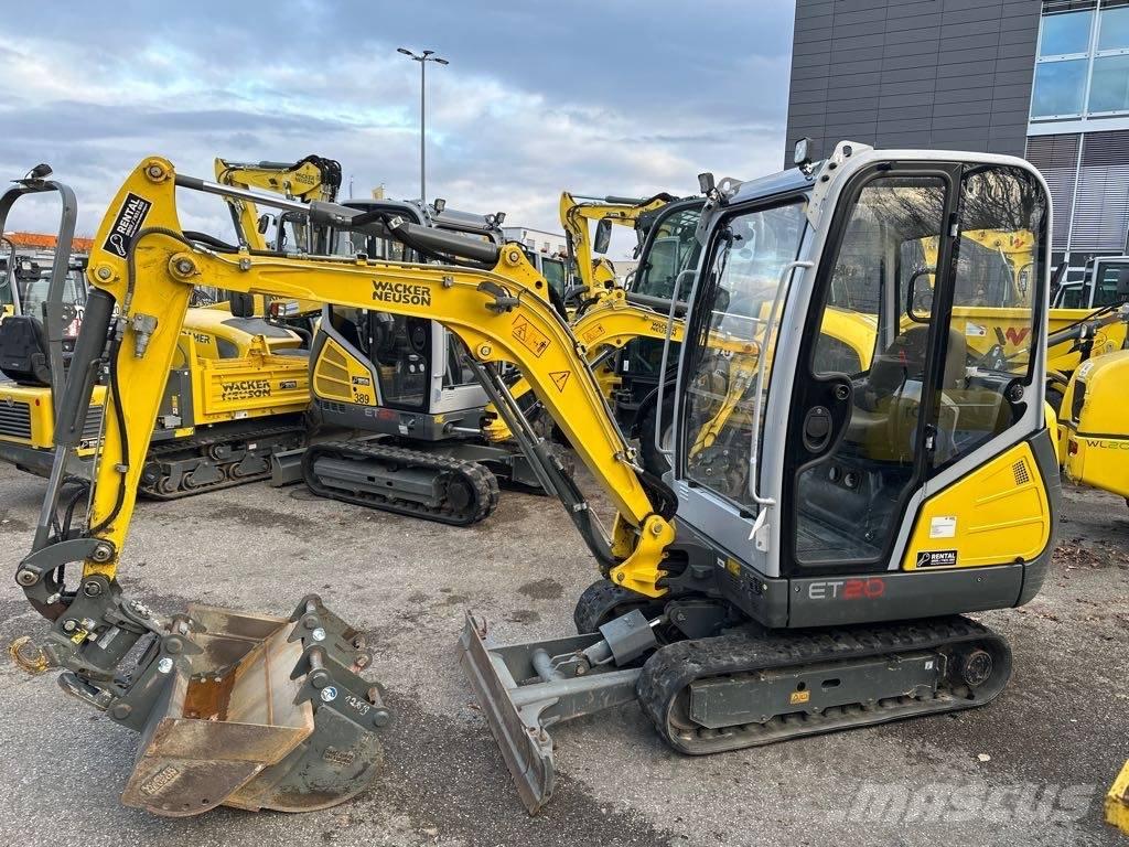 Wacker Neuson ET20 حفارات زحافة
