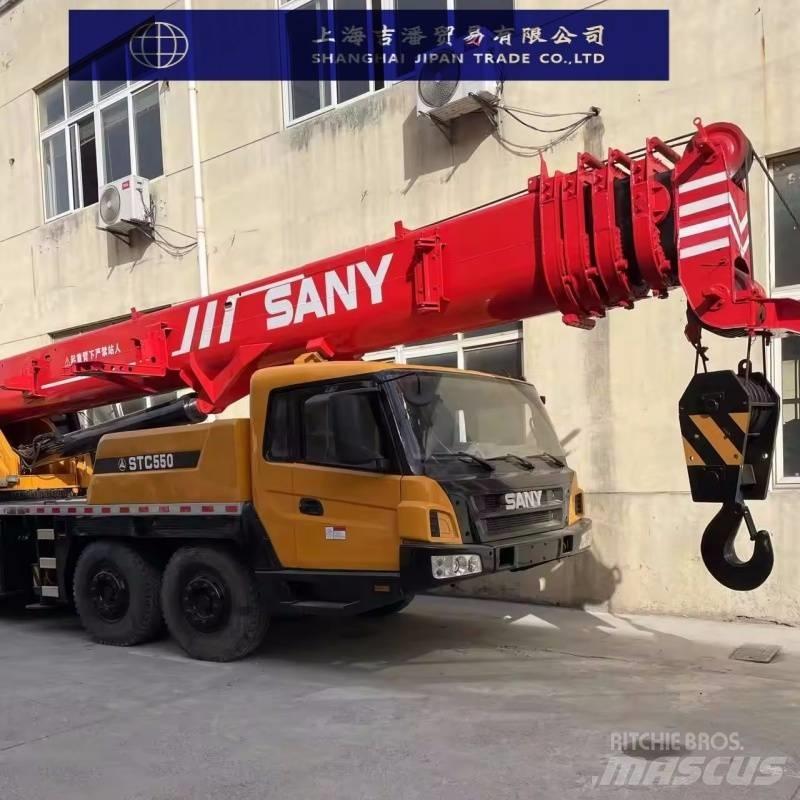 Sany stc550 رافعات صالحة لكل أنواع الطرق