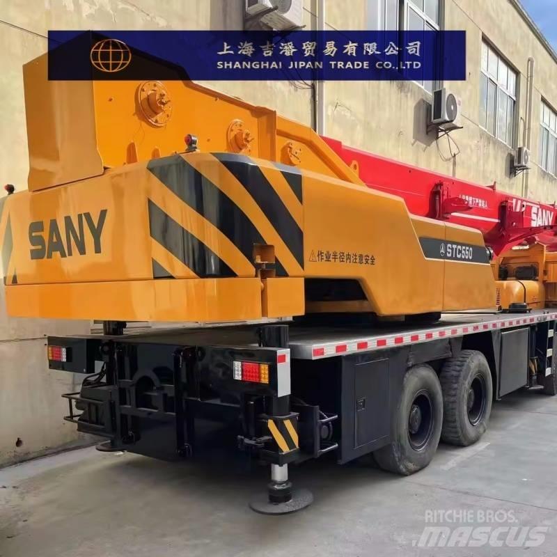 Sany stc550 رافعات صالحة لكل أنواع الطرق