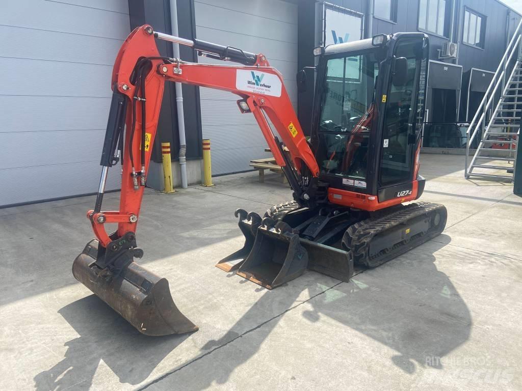Kubota U 27-4 حفارات صغيرة أقل من 7 طن (حفارات صغيرة)