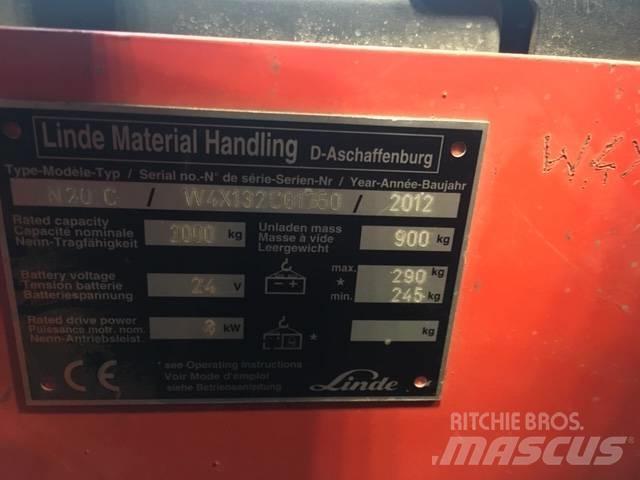 Linde N20C/132 معدات الرفع عالي المستوى