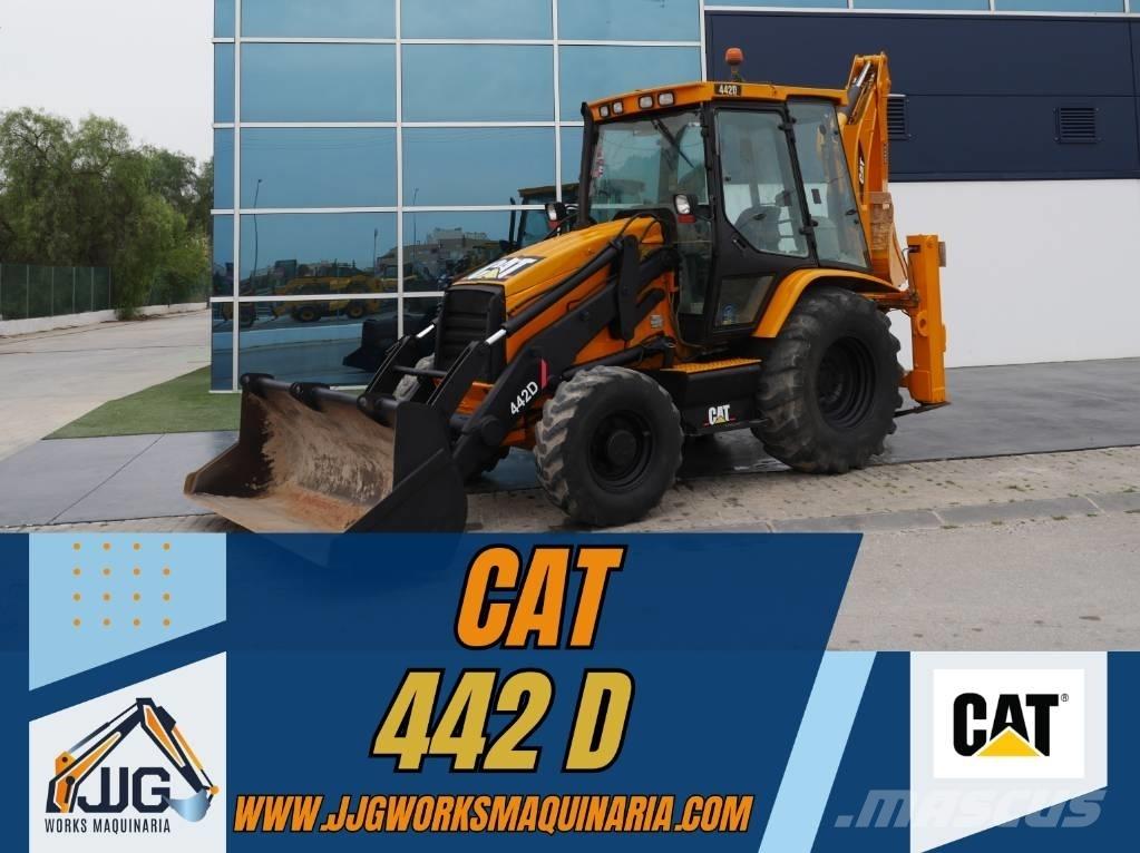 CAT 422 D لوادر ذات جرافات عكسية