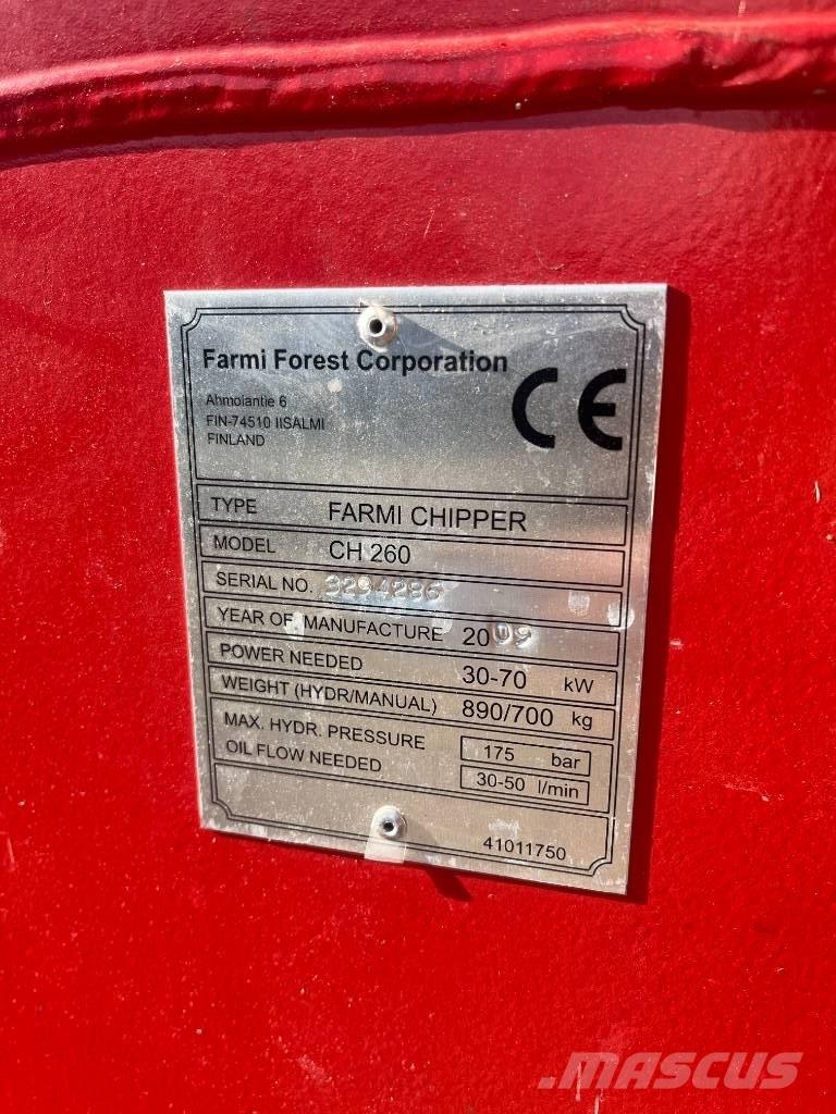 Farmi CH 260 ماكينات تقطيع أخشاب الحراجة