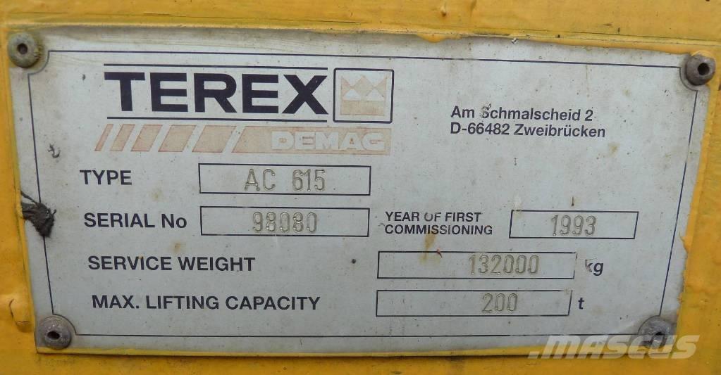 Demag AC 615 رافعات صالحة لكل أنواع الطرق