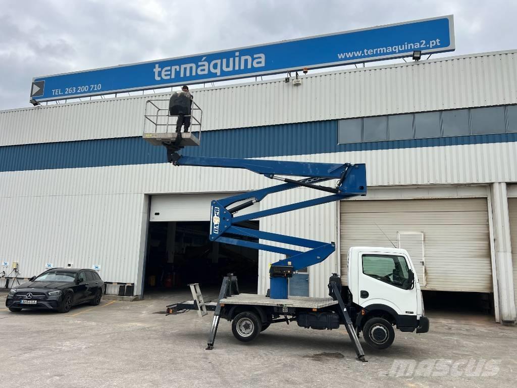 Nissan CABSTAR 35.11 المنصات الهوائية المثبتة على شاحنة