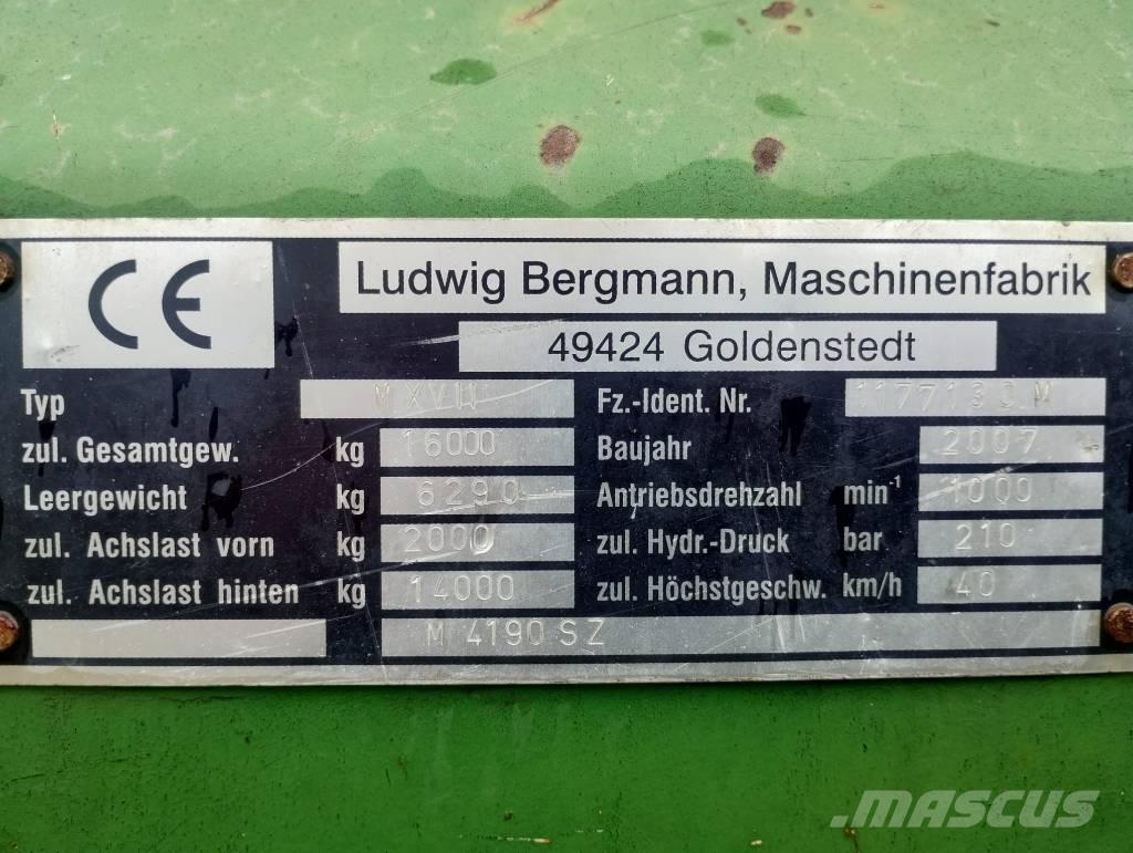 Bergmann M 4190 SZ ماكينات زراعية أخرى