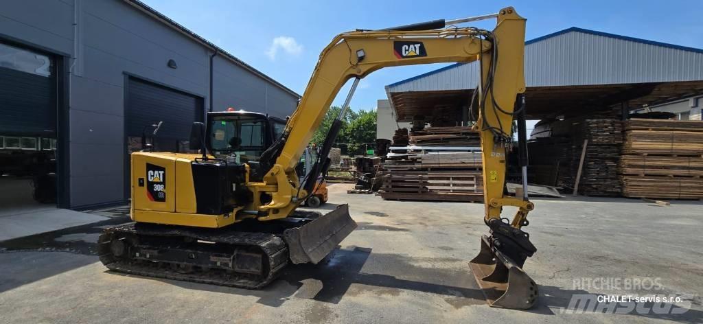 CAT 308 CR حفارات وسط 7 طن - 12 طن