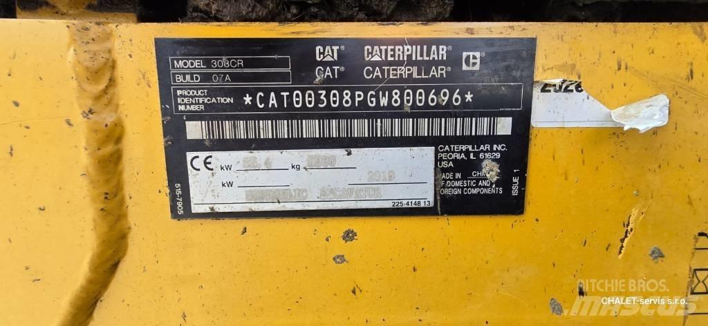 CAT 308 CR حفارات وسط 7 طن - 12 طن