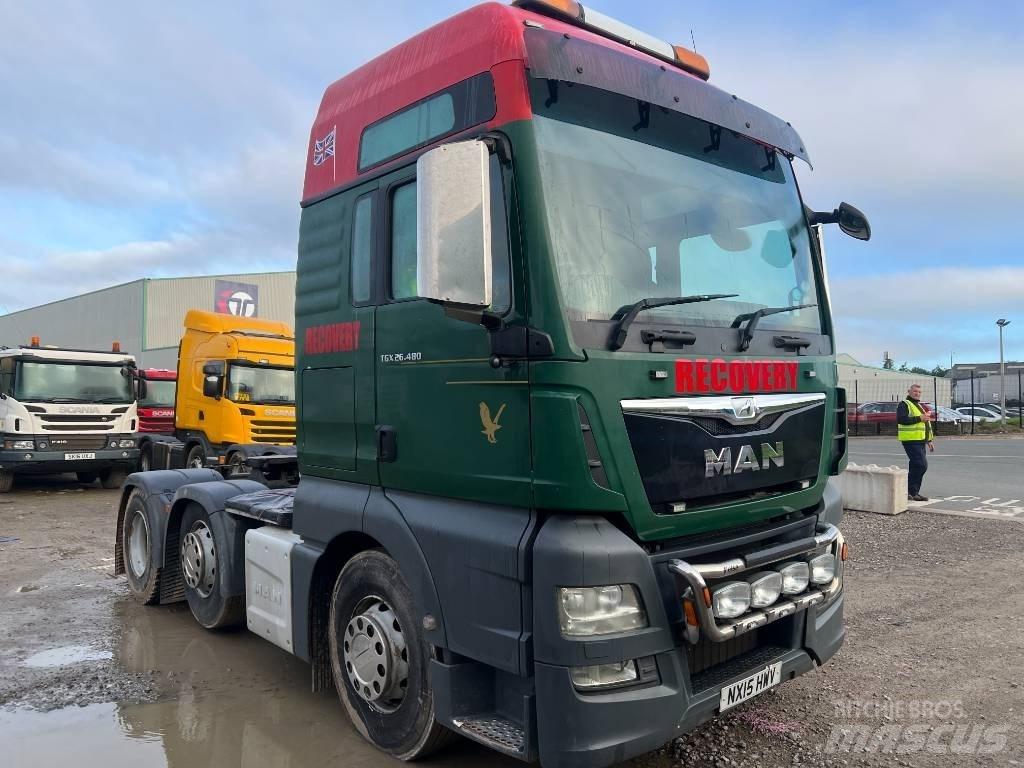 MAN TGX 26.480 وحدات الجر