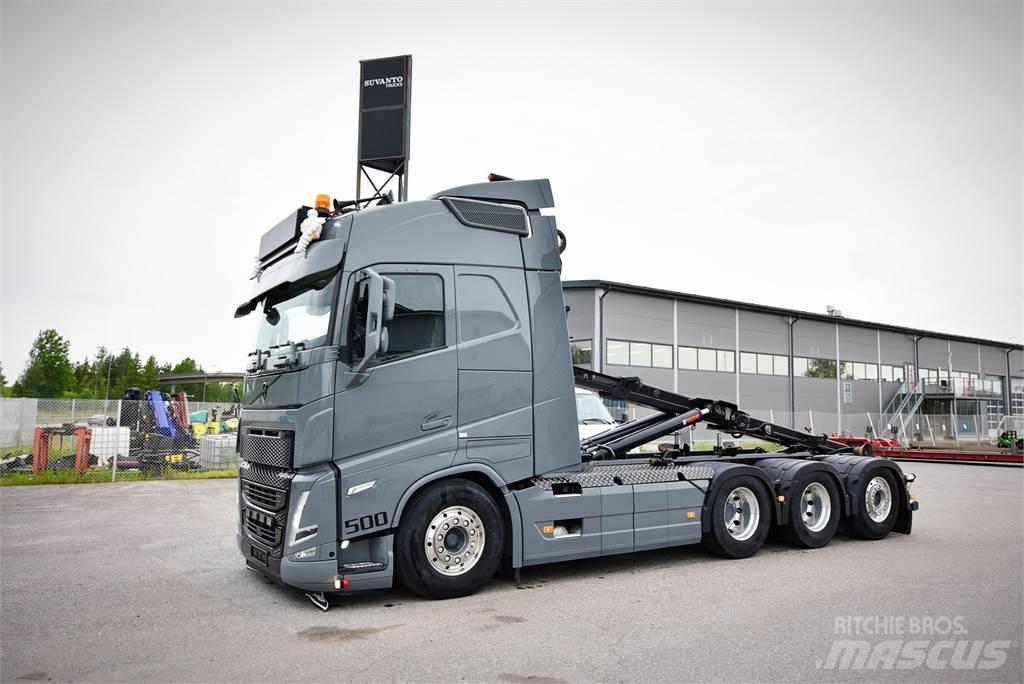 Volvo FH 500 8x4 شاحنات الرافعات الخطافية