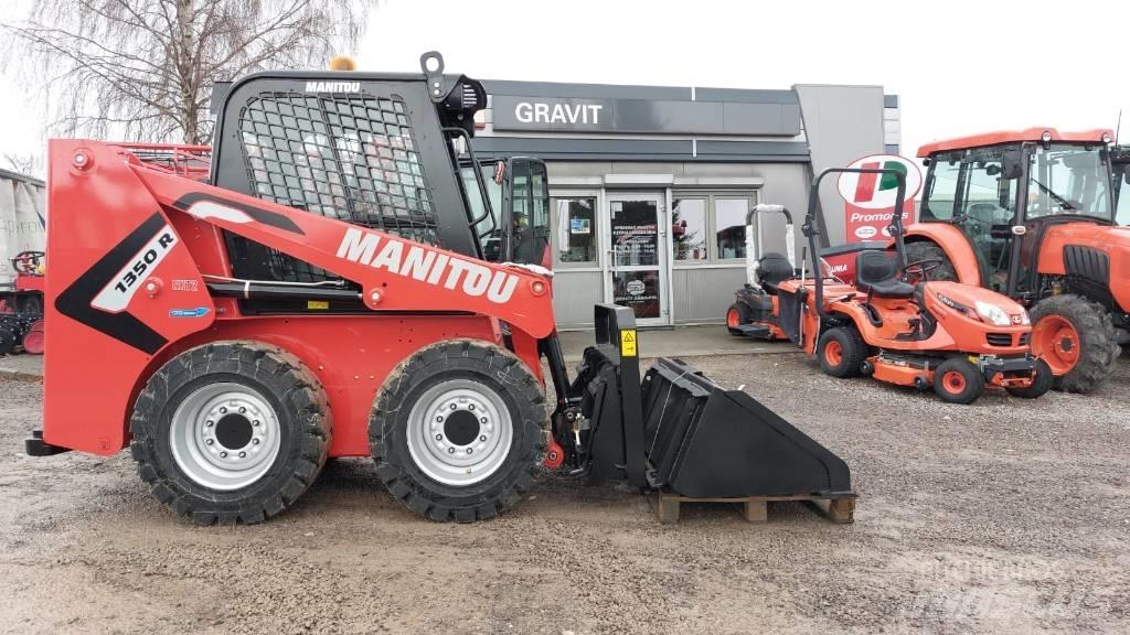 Manitou 1350 R لوادر انزلاقية التوجيه