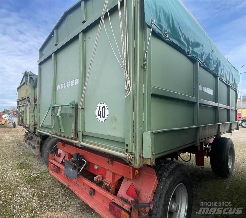 Welger DK 280B مقطورات قلابة