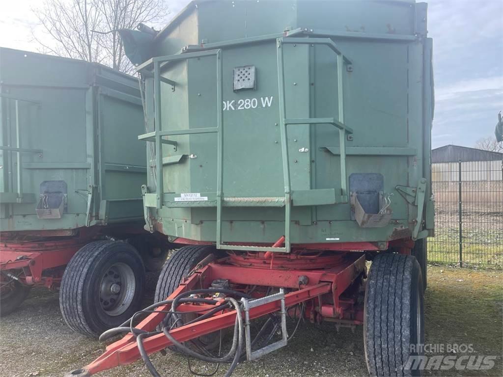 Welger DK 280B مقطورات قلابة