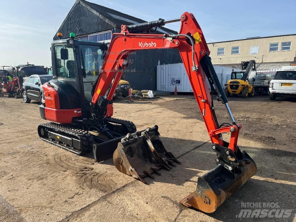 Kubota KX 037-4 حفارات صغيرة أقل من 7 طن (حفارات صغيرة)