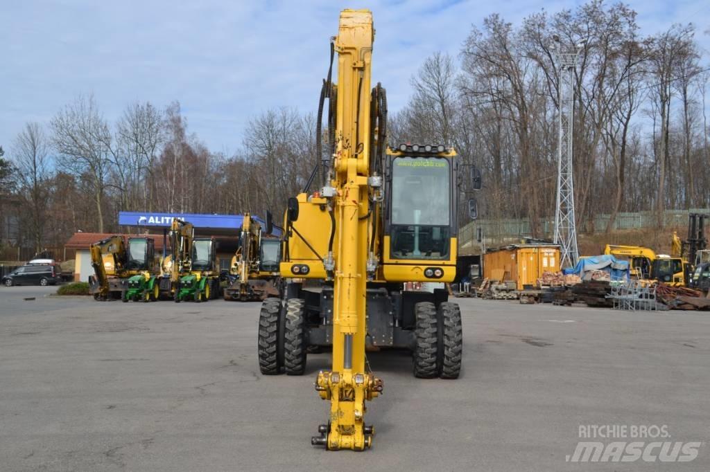 Komatsu PW 180-10 حفارات بعجل