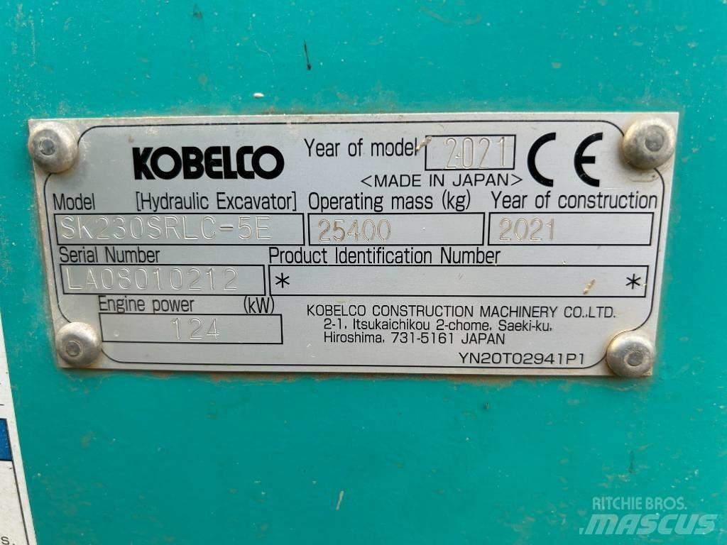 Kobelco SK 230 NLC-5 حفارات زحافة