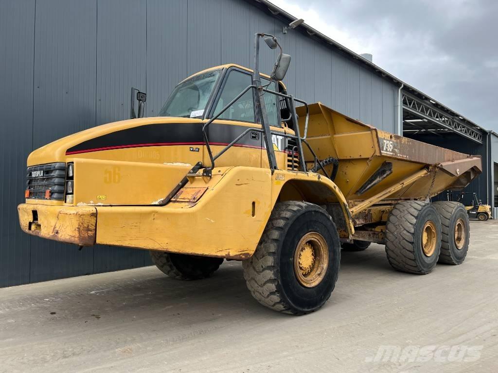 CAT 735 ساحبات مفصلية