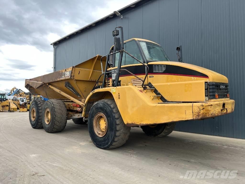 CAT 735 ساحبات مفصلية