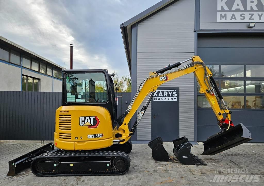 CAT 303.5 E CR حفارات صغيرة أقل من 7 طن (حفارات صغيرة)