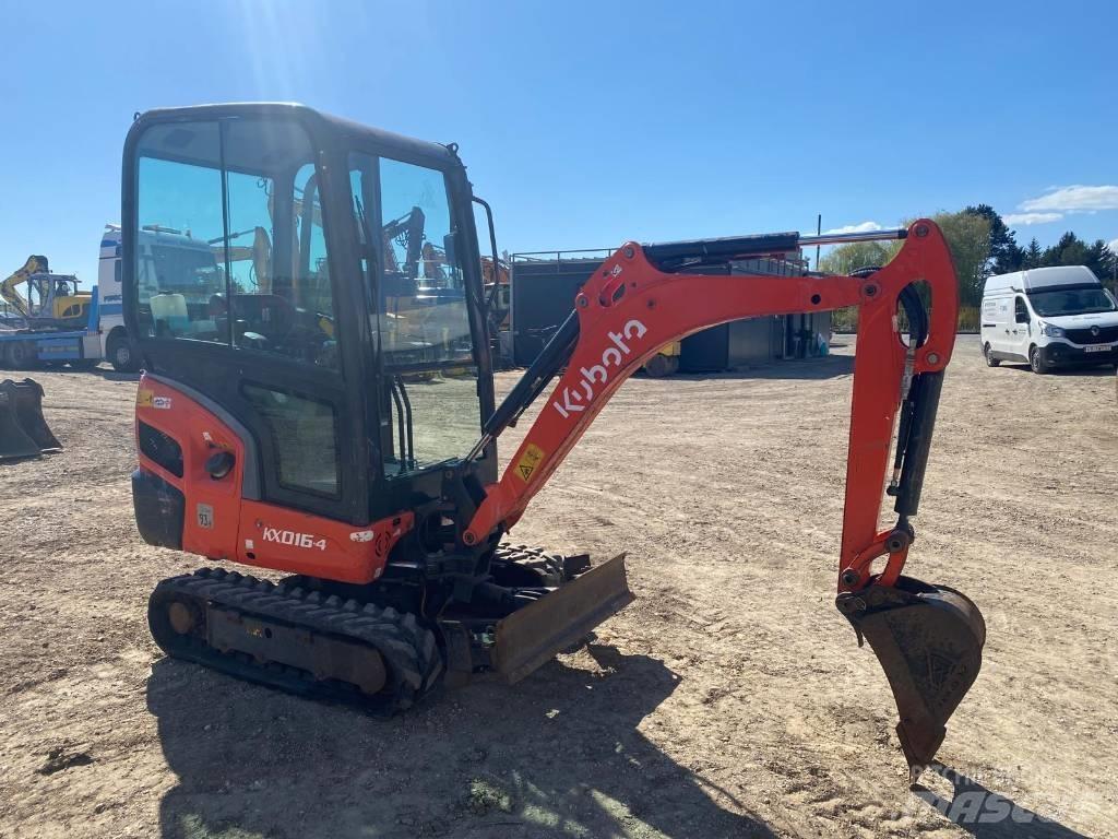 Kubota KX 016-4 حفارات صغيرة أقل من 7 طن (حفارات صغيرة)