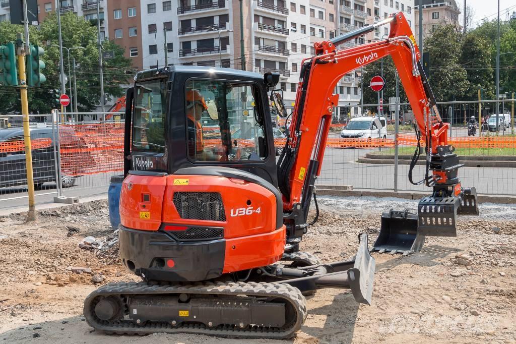 Kubota U36-4 حفارات صغيرة أقل من 7 طن (حفارات صغيرة)