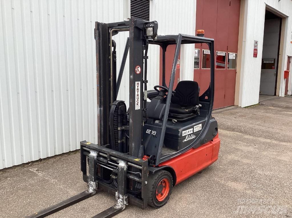 Linde E 18 C شاحنات ذات رافعات شوكية تعمل بالكهرباء