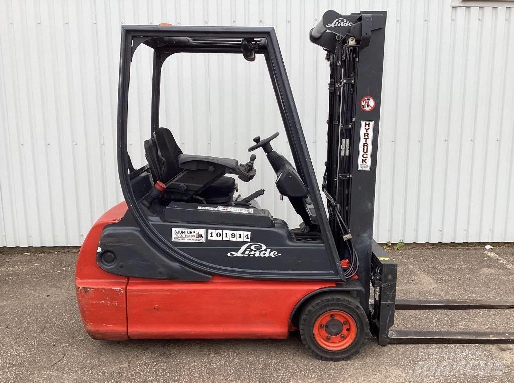 Linde E 18 C شاحنات ذات رافعات شوكية تعمل بالكهرباء