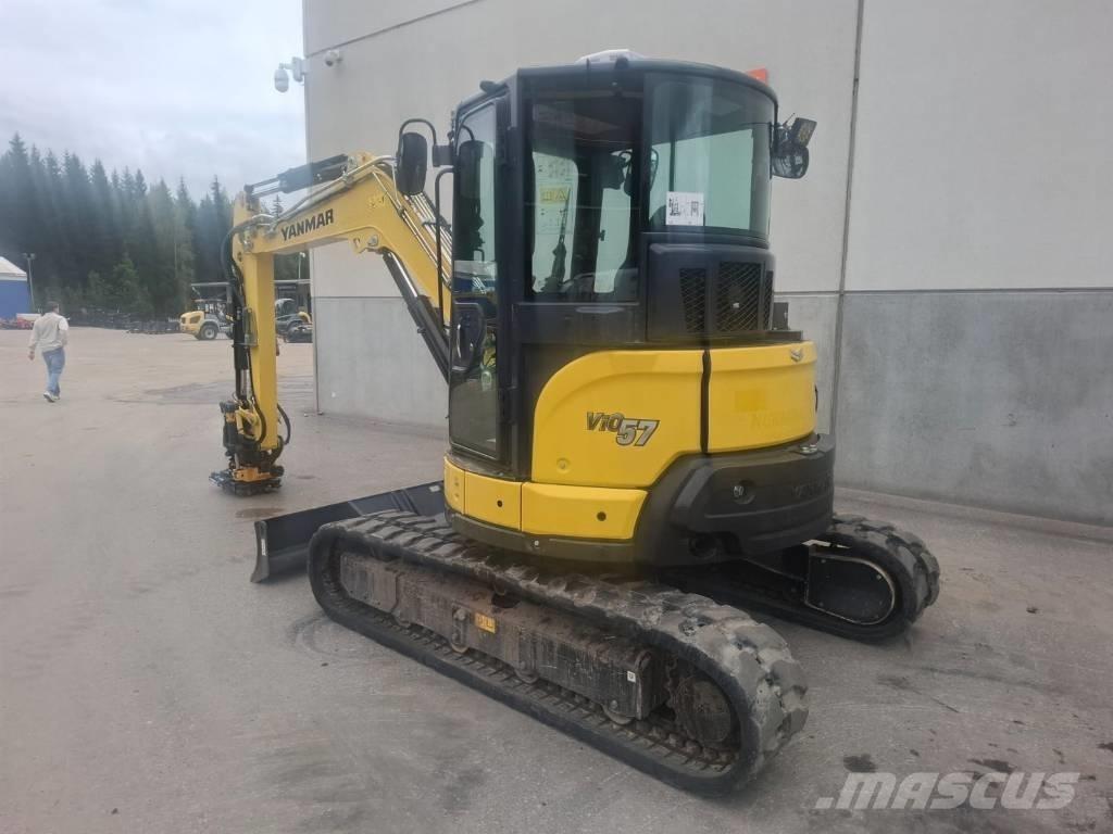 Yanmar vio 57-6A حفارات صغيرة أقل من 7 طن (حفارات صغيرة)