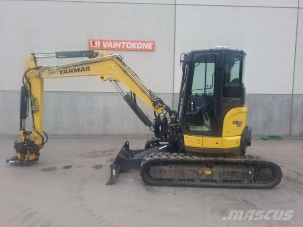 Yanmar vio 57-6A حفارات صغيرة أقل من 7 طن (حفارات صغيرة)