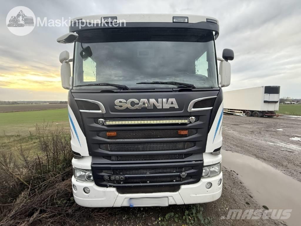 Scania R 580 شاحنات ذات هيكل صندوقي