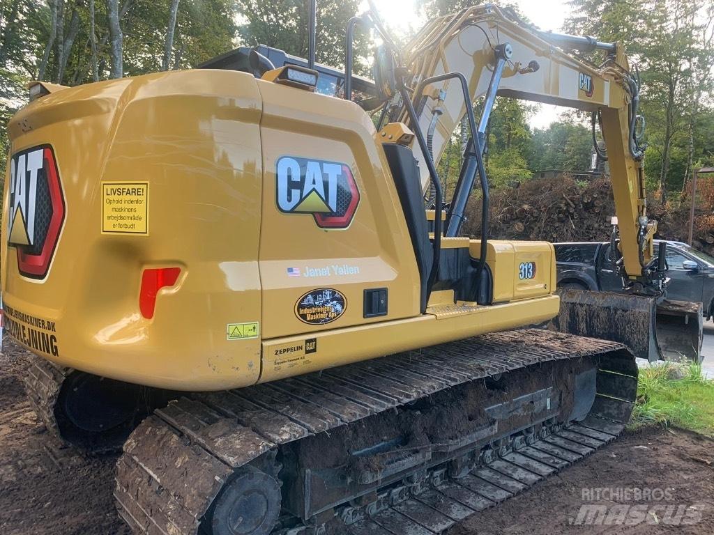 CAT 313 حفارات زحافة