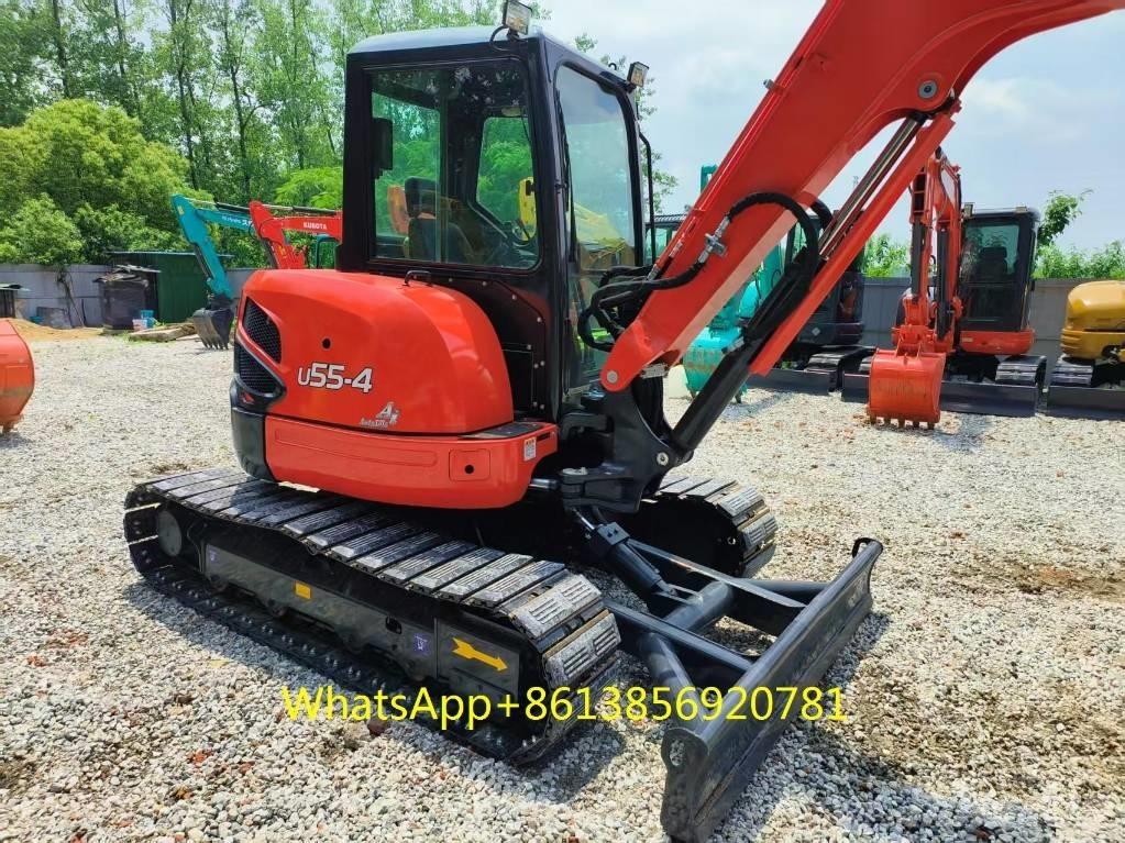 Kubota U 55-4 حفارات صغيرة أقل من 7 طن (حفارات صغيرة)